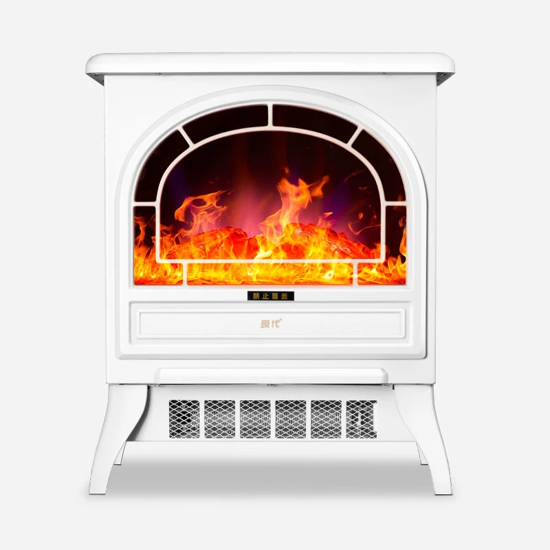 fireplace electric flame mini fire place Electric Fireplace Heater 3D  Simulation Fires Vertical Decorative Heater 1800w 220v - AliExpress