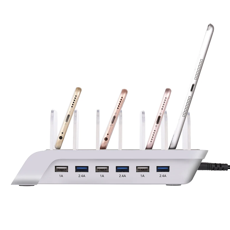Newest Fashion Multi-Port Universal Detachable USB Charger Desktop Charger Multi-Function Mobile Phone Charging Bracket