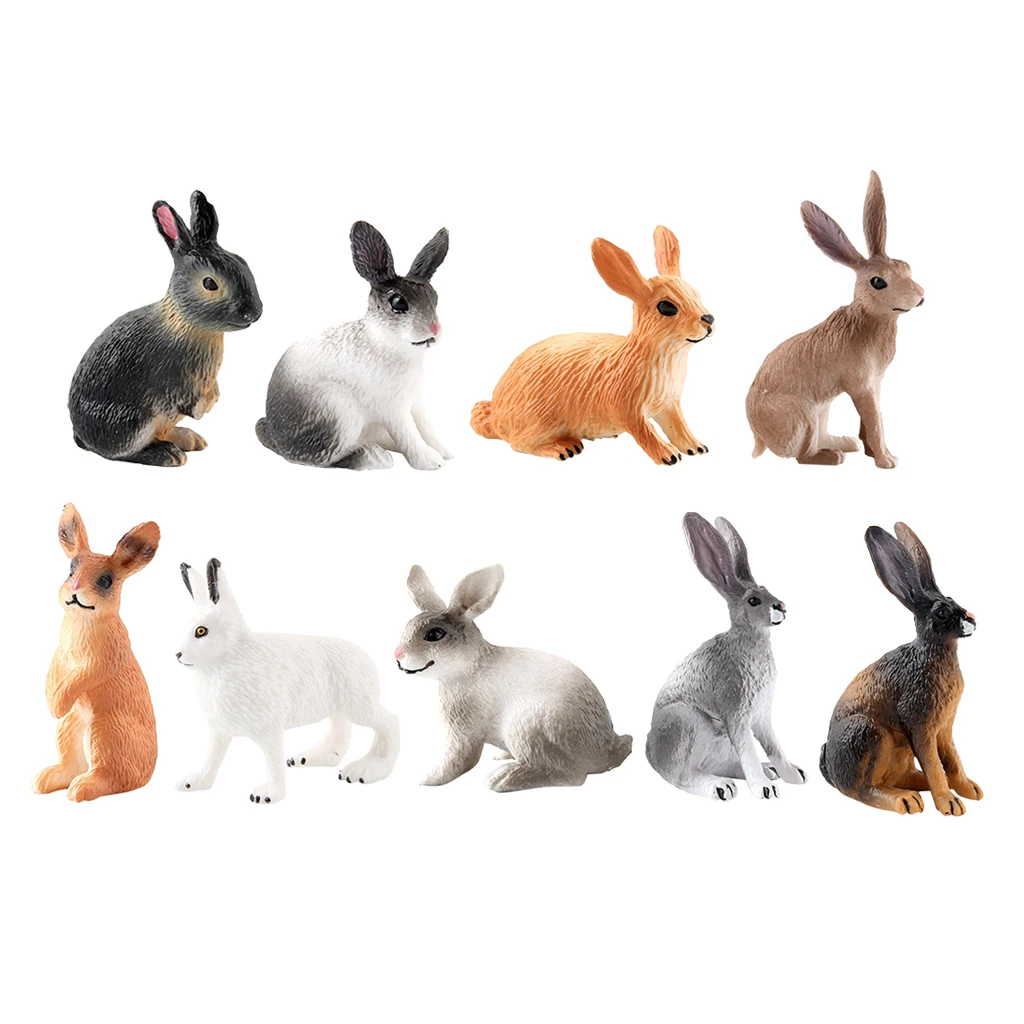 lifelike animal figurines