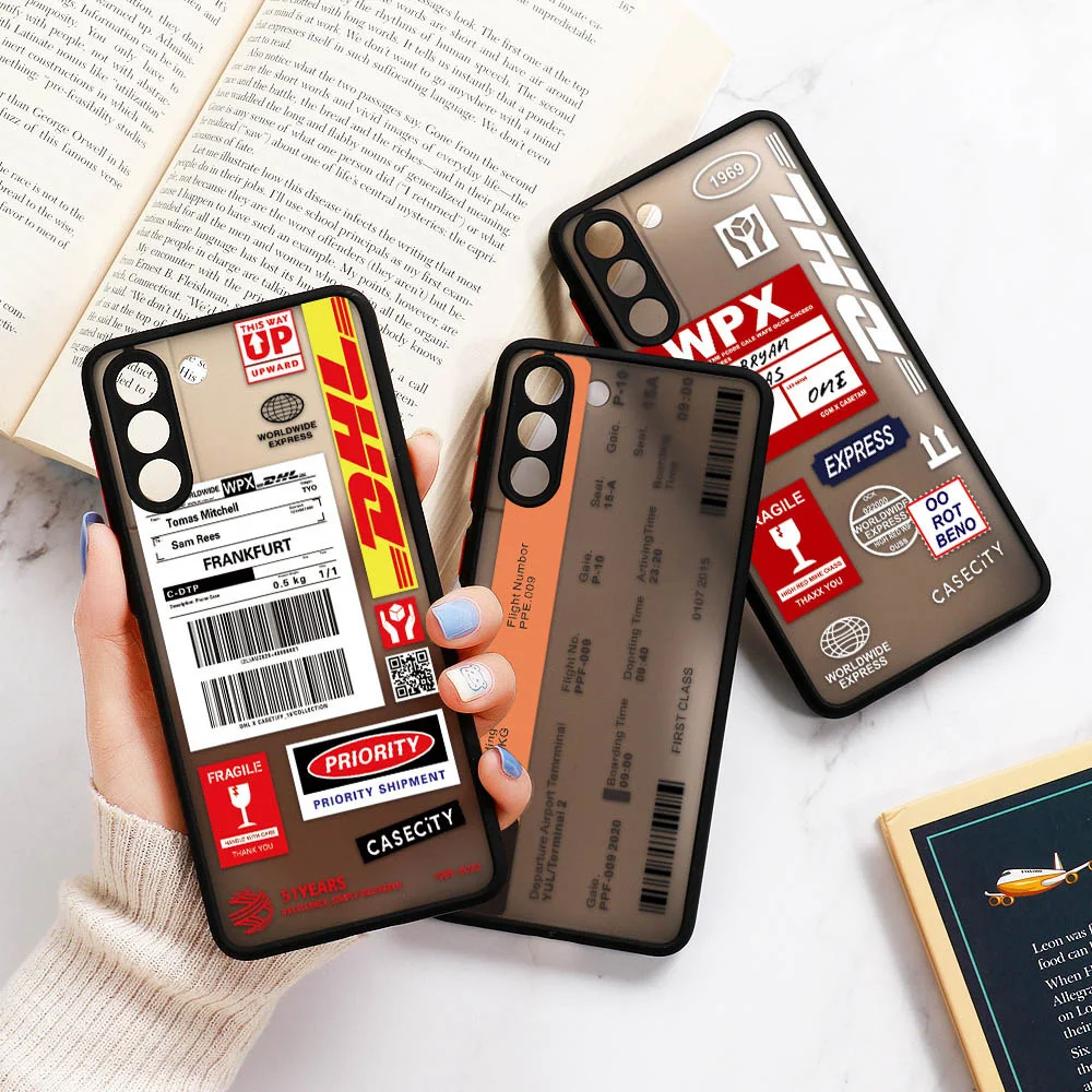 S23 Ultra Case Dhl Express Case Per Samsung S20 Fe Custodie Samsung A54 S21 Plus S22 Ultra S10 Note 20 10 S8 S 23 S 21 Cover Opaca