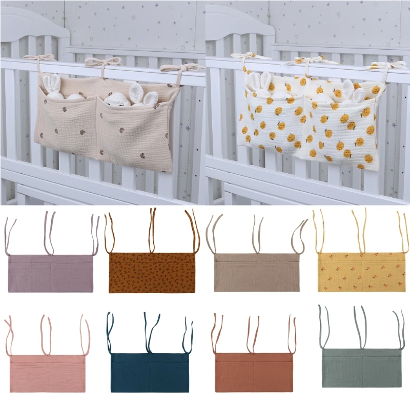 baby stroller accessories bassinet Portable Baby Crib Storage Bag Multifunctional Newborn Bed Headboard Organizer for Kids Baby Bedding Diaper Bag Dropshipping baby stroller accessories best