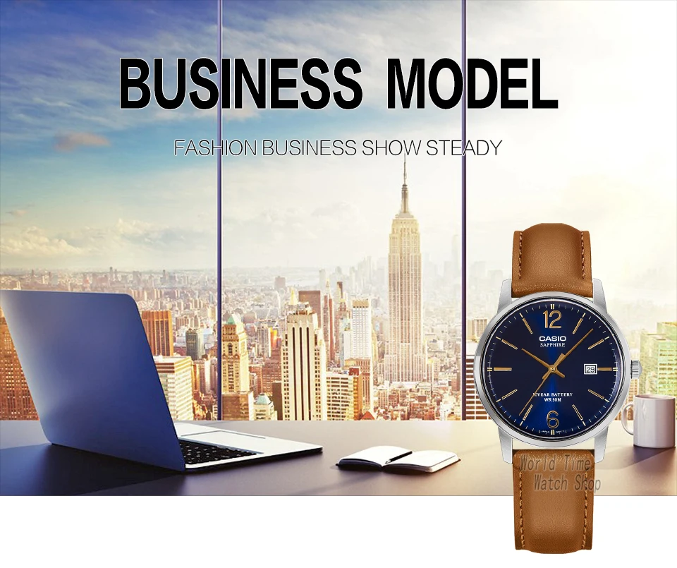 Casio watch wrist watch men top brand luxury set quartz watch 50 meters water resist men watch Sport military Watch MTS-110L-2A