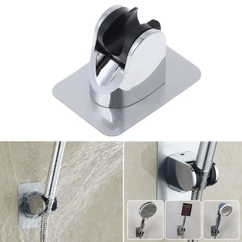 

Head Holder Adjustable No Drilling Bracket Mount Shower Hand Attachable Sticker