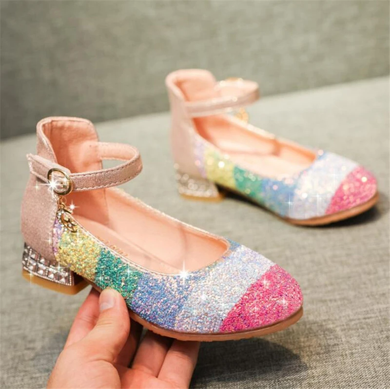 rainbow dress shoes