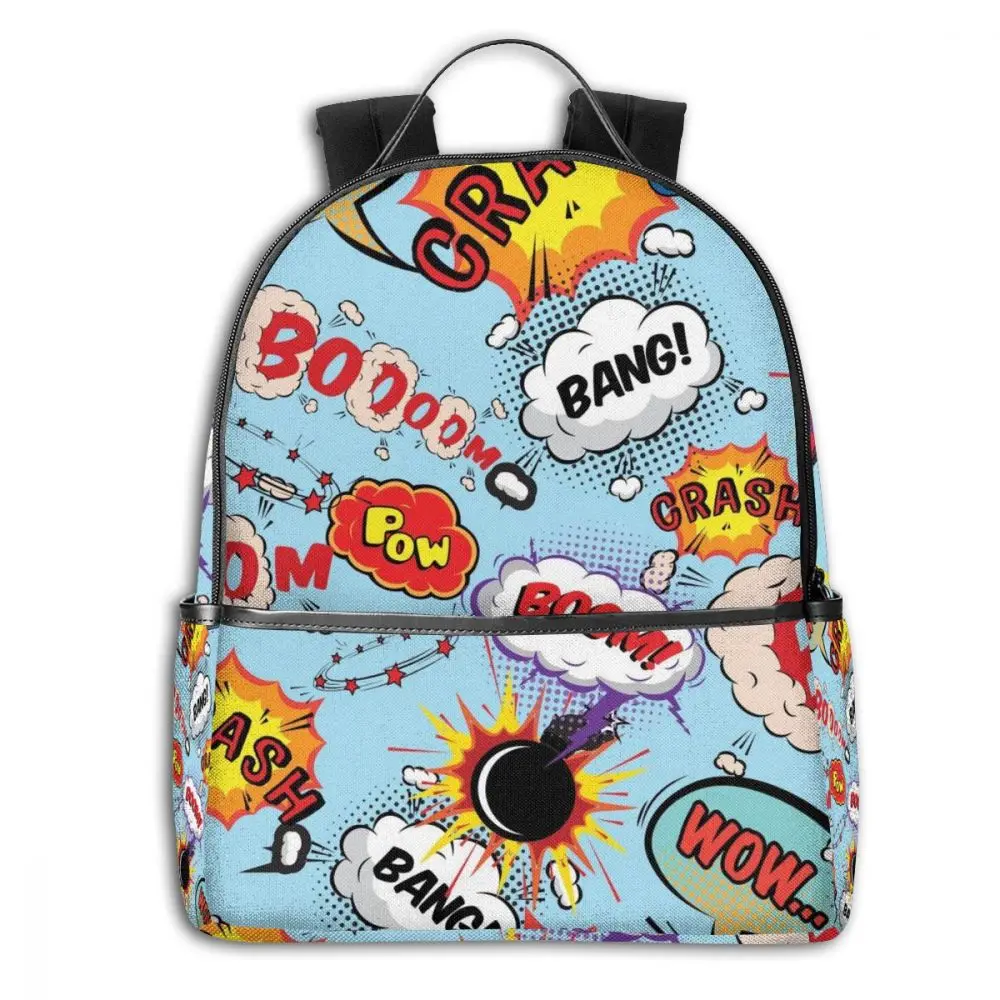 

NOISYDESIGNS Children School Bags Kids Backpack Magic Pop Arts Printing School Bag Teenagers Shoulder Book Bag Mochila Escolar