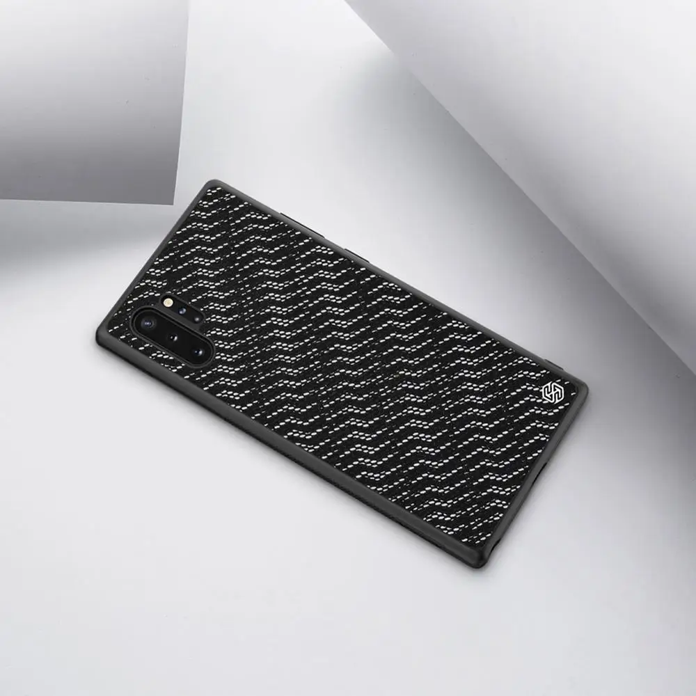 Для samsung Galaxy Note 10 Plus чехол NILLKIN Twinkle Сетка из полиэстера светоотражающий чехол для samsung Note 10 Plus чехол 10