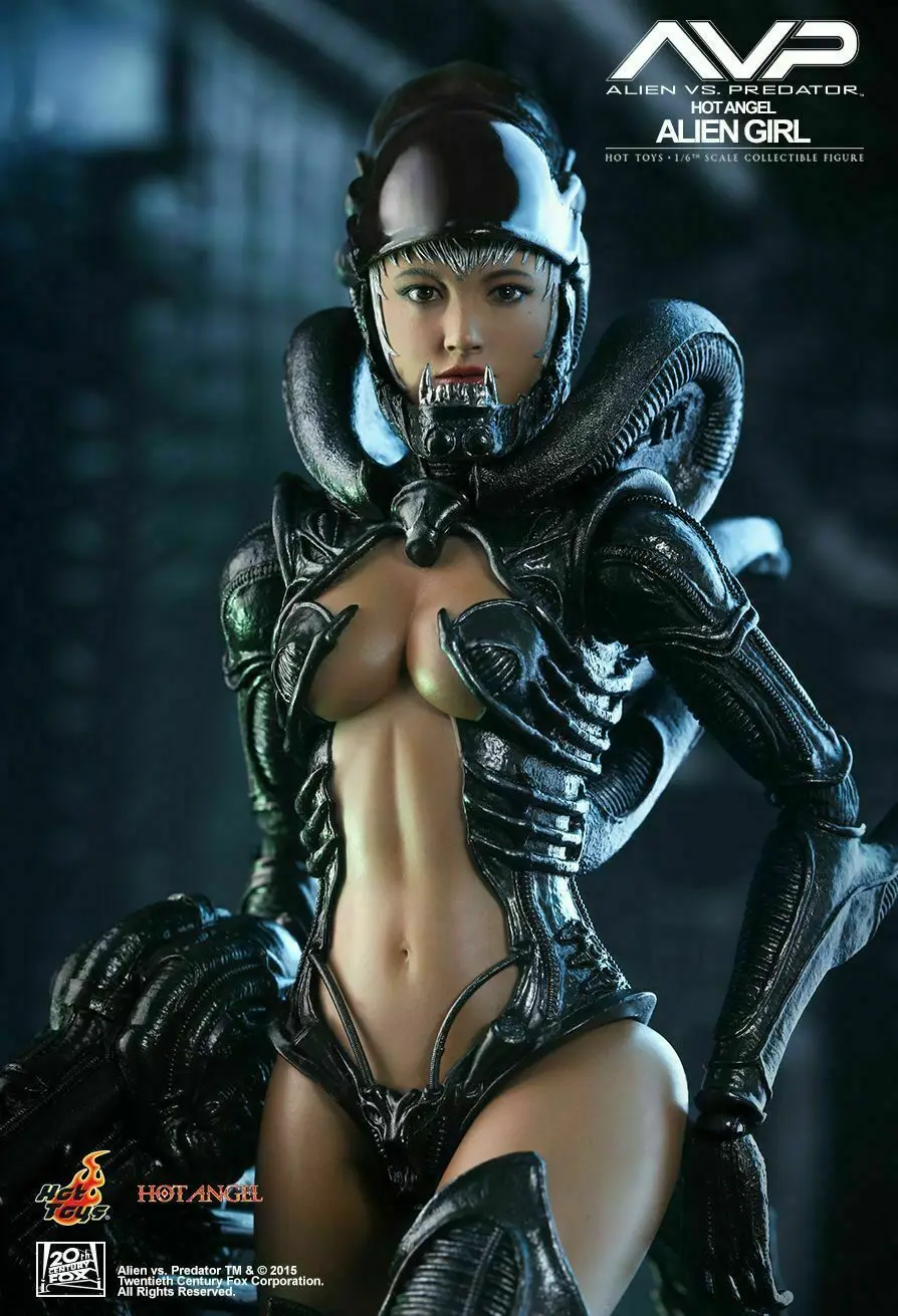 Готово! Горячие игрушки HAS002 Alien VS. Хищник AVP Hot Angel 1/6 фигурка чужой девочки | Игрушки