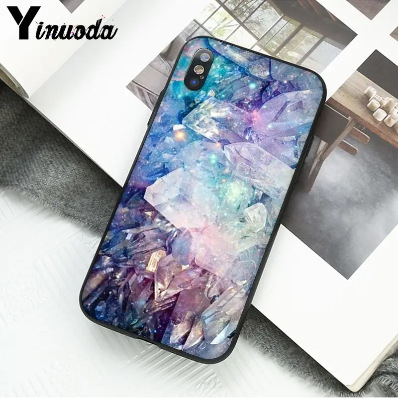 Blue Pink Purple Gemstone Agate Marble crystal 
