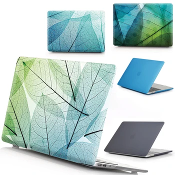 

Laptop PVC Shell Hard Case For Macbook Air Pro Retina 11 12 13 For Mac New Pro 13 15 With Touch Bar A1706 A1707 A1708 2016 2019