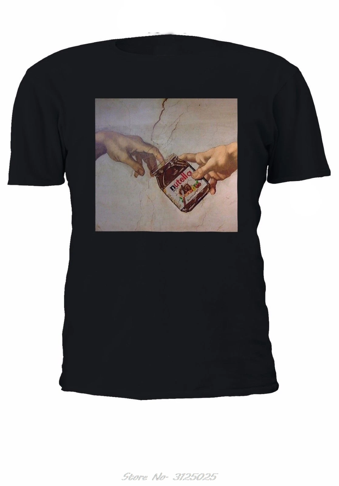 T-shirt unisexe pour hommes et femmes, à la mode, Cool et décontracté, à la mode, avec la création dadam, Nutella, chelsea