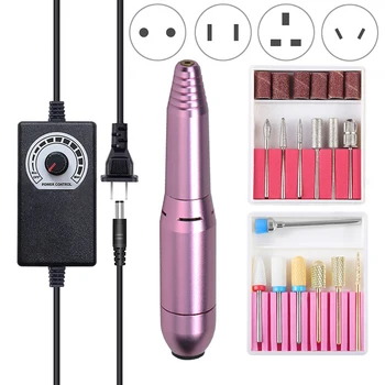 

35000 RPM Nail Drill Machine Electric Nail Drill File Manicure Pedicure Ceramic Gel Remover Strong Nail Drill Pen Polisher Tools