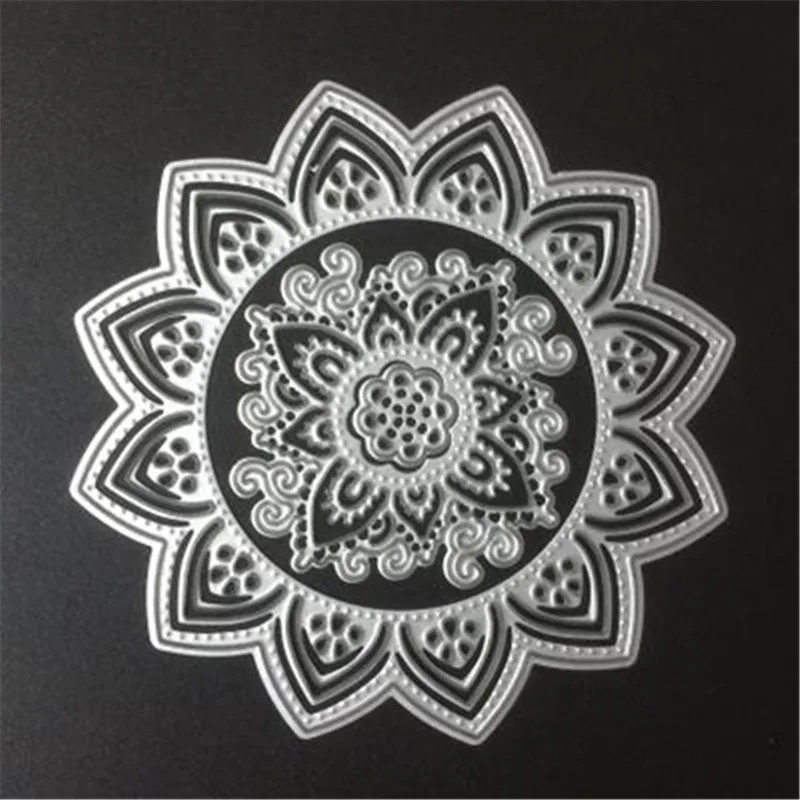 Новинка; платье с цветочным узором для салфетка металлический Трафаретный вырубной штамп Трафареты набор «сделай сам» для Скрапбукинг фотоальбом декоративное тиснение "сделай сам" Бумага карты