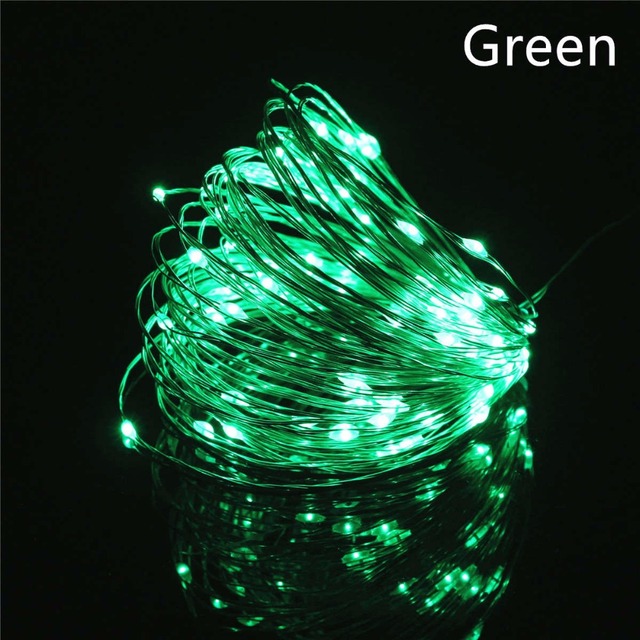 USB Fairy Lights Copper Wire Garland Light Waterproof LED String Lights for Christmas Wedding Party New Year Decoration