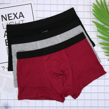 

Mens Boxers Cotton Sexy Underwear Stretch Cotton Breathable Underpants Shorts U Convex Pouch Comfortable Healthy Panties