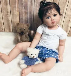 Kit de poupée Reborn Dol de 27 pouces pour filles, jouets pour enfants, couleur fraîche, pièces de poupée non finies à faire soi même 