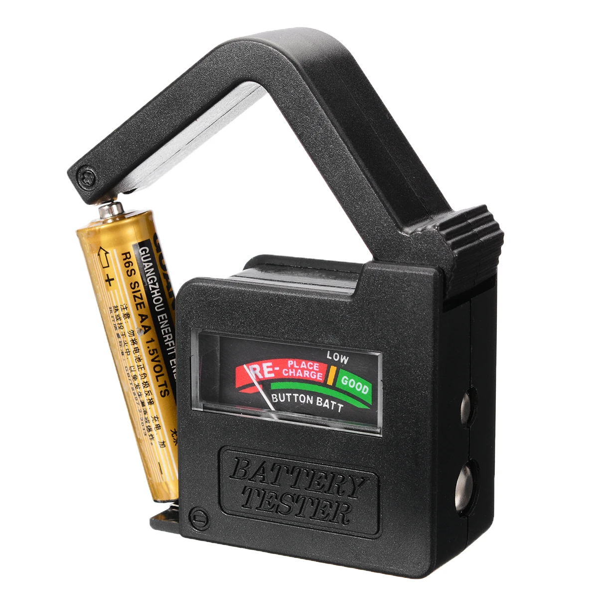 Цифровой тестер напряжения батареи проверка для AA/AAA/C/D/18650/9 V/1,5 V кнопочный прибор для измерения заряда батареи Цифровой тестер напряжения батареи проверка для AA/AAA/C/D/18650/9 V/1,5 V кнопочный прибор для измерения заряда батареи