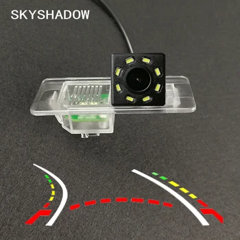 

HD Wireless Car CCD Rear view Camera Fisheye 4 8 12 led dynamic Night Vision waterproof For BMW 3 5 Series X3 X4 X5 X6 2014 2015