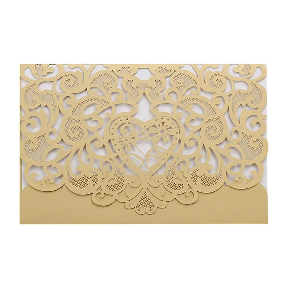  Greeting Card 10pcs Cutout European Invitation Card Business Invitation Wedding Invitation Card - 4.00004E+12