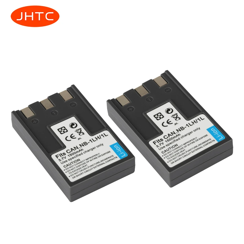 Batteries NB 1L NB 1LH NB1L 1500mAh Battery for Canon S110 Digital ELPH