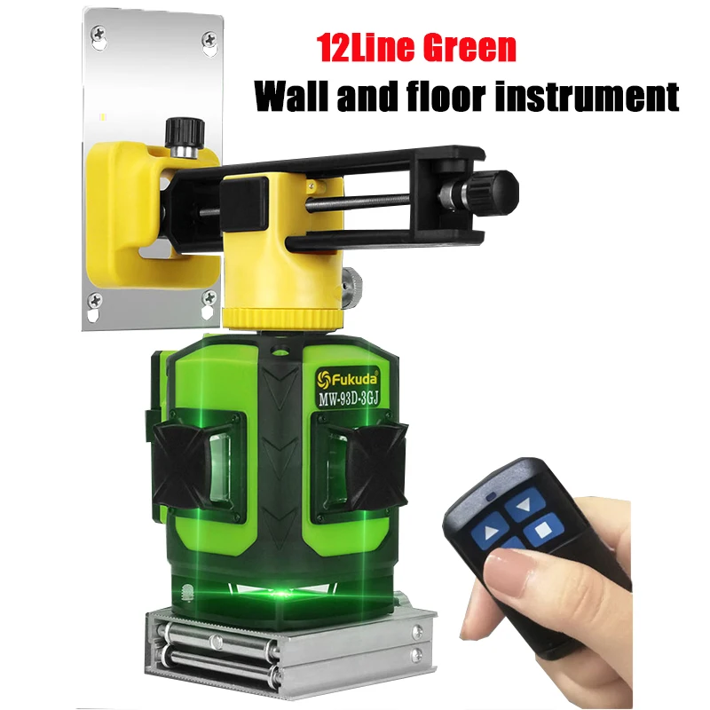 Fukuda 12/16 Linien 4D Green Laser Level LR6/Lithium-Batterie Selbst Nivellierung Horizontale & Vertikale Kreuz linien Verwenden Können Empfänger Fukuda 12/16 Linien 4D Green Laser Level LR6/Lithium-Batterie Selbst Nivellierung Horizontale & Vertikale Kreuz linien Verwenden Können Empfänger