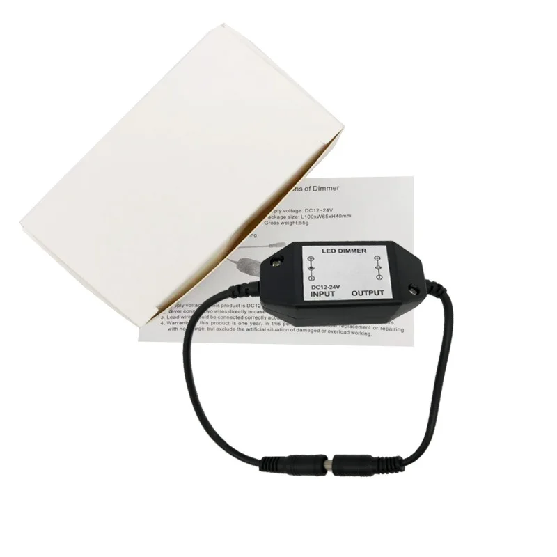LED Dimmer Controller DC 12V 24V For LED Strip Light