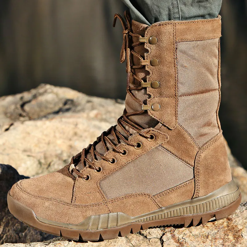 Dark Brown Tactical Boots vlr.eng.br