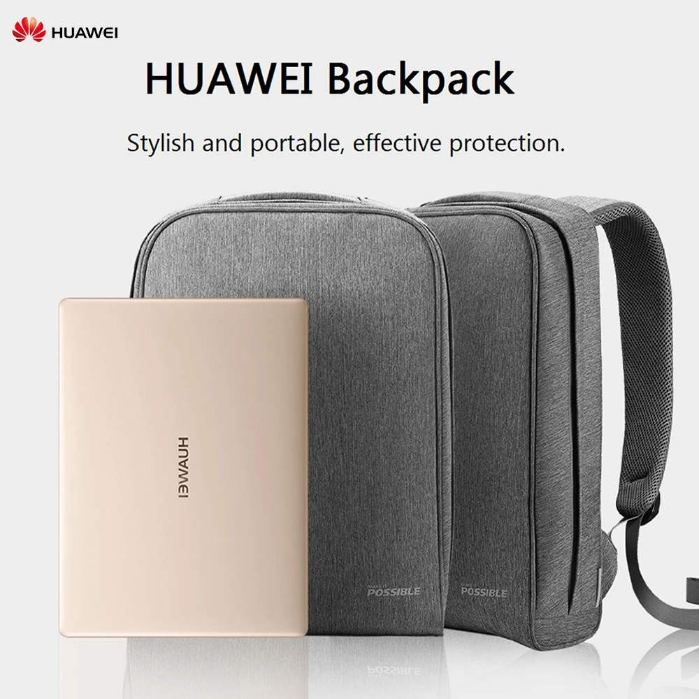 Защитный рюкзак из полиэстера для ноутбука и планшета HUAWEI MateBook X Series / E D
