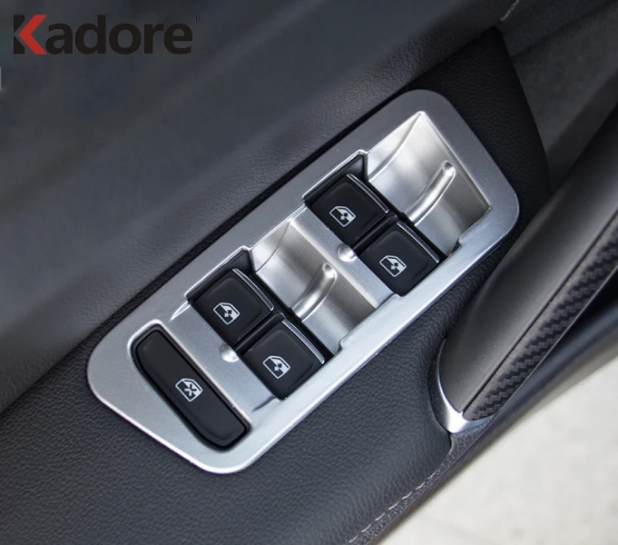 Матовая крышка кнопки переключателя стеклоподъемника для Volkswagen Golf 7 MK7 2013 2016 2017 2018