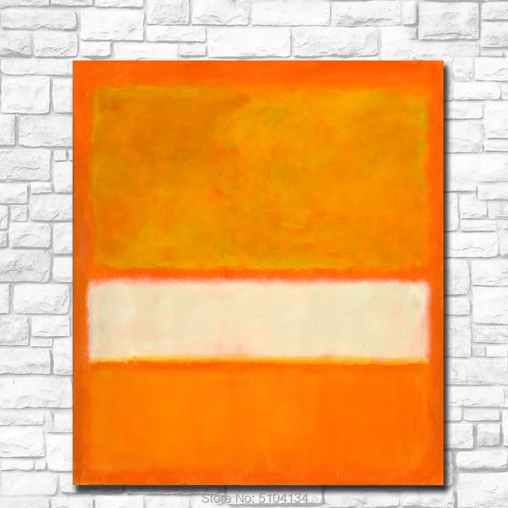 

Large Size Wall Pictures For Living Room Abstract Mark Rothko No. 11 Untitled Canvas Art Home Decor Modern Handmade Oil Painting