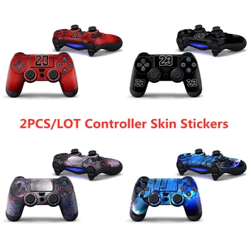 

2PCS/LOT Easy Installation Skin Sticker For Playstation 4 Controller for PS4 Skin Protective Cover Game Controller Sticker