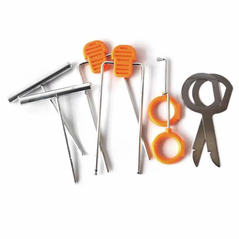 

12pcs/set Car Radio Door footlights Clip Panel Trim Dash Audio Removal Open Installer Pry Tool For Auto Vehicle for BMW