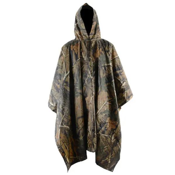 Multifunction Military Waterproof Camo Raincoat Rain Coat Men Women Raining Poncho for Camping Fishing Motorcycle F-Best - Цвет: Style 5