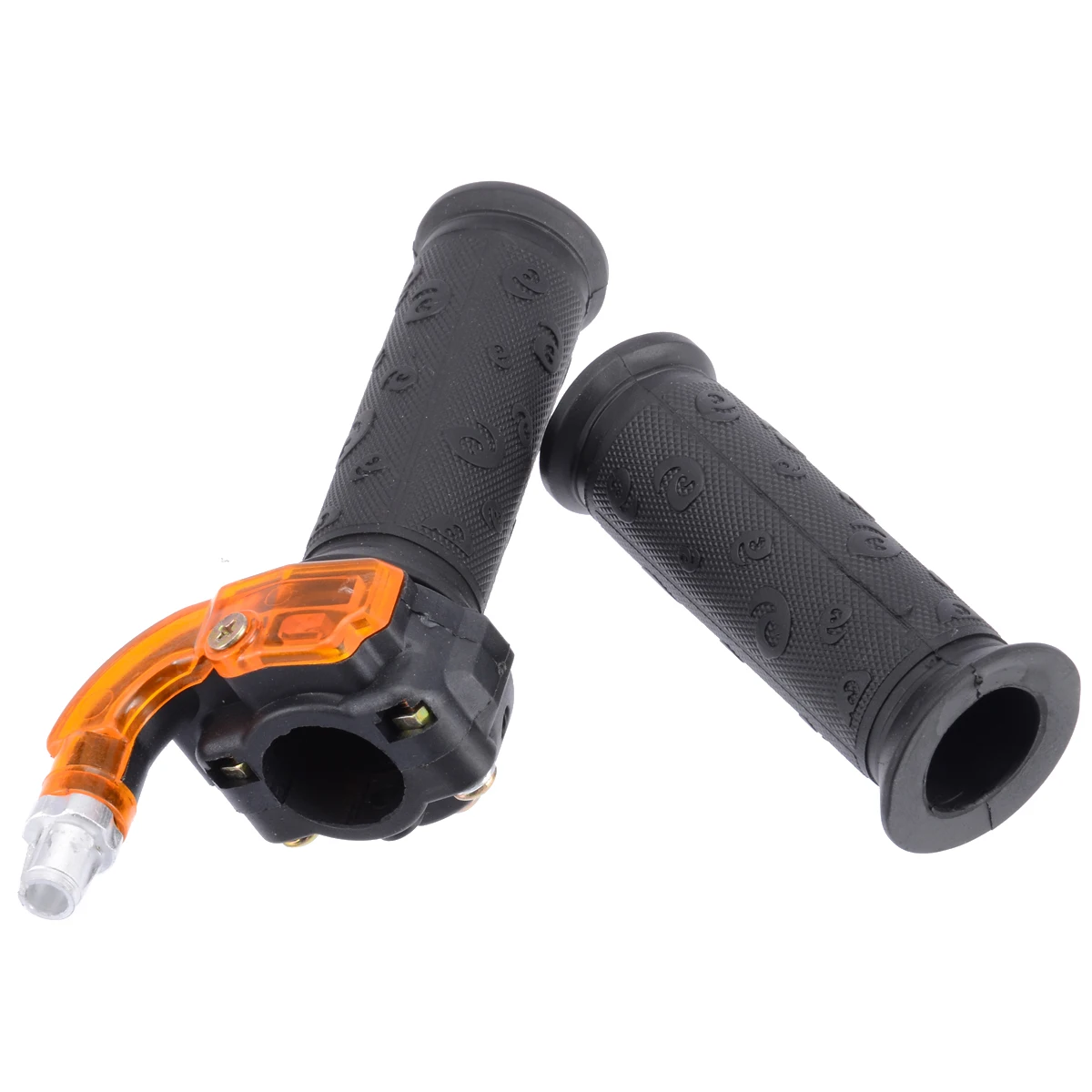 Restrictable Twist Throttle Grip Cable Set For 47 49 cc Mini Dirt Bike Quad ATV