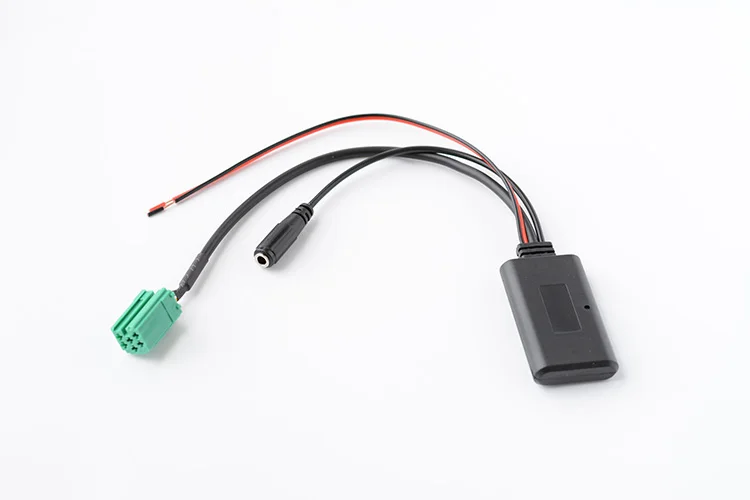 Автомобильный Bluetooth AUX адаптер беспроводной аудио телефонный звонок Громкая связь микрофон для Renault Clio Kangoo Megane Scenic 2005-2011