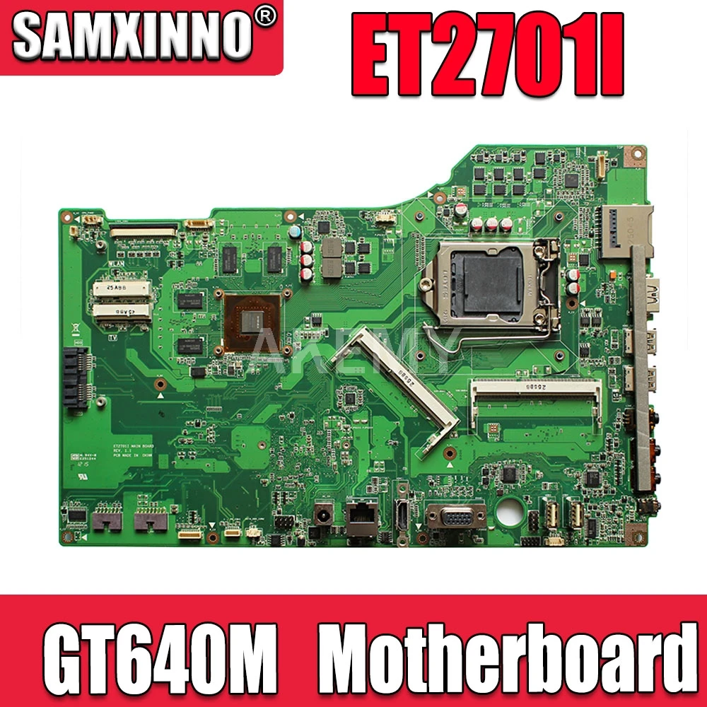 ET2701I материнская плата GT640M LGA1155 DDR3 для For Asus ET2701 ноутбука тест материнской платы ОК