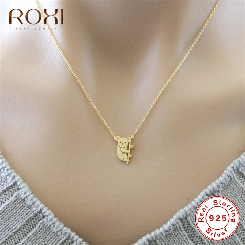 ROXI милое ожерелье коала австралийская медвежонок с лесными обитателями подвески