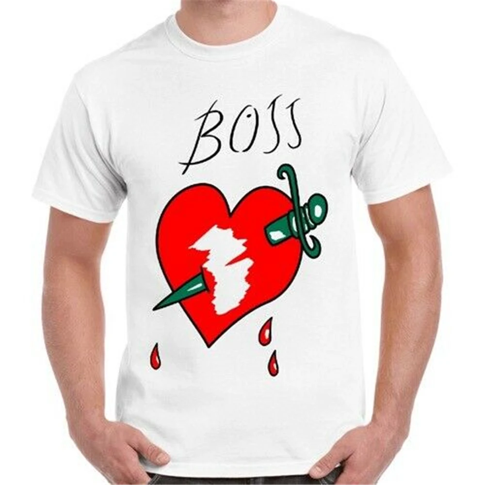 Frank N Furter Boss Heart Rocky Horror Show Tattoo Valentines Ретро футболка 665 модная уличная | Мужская