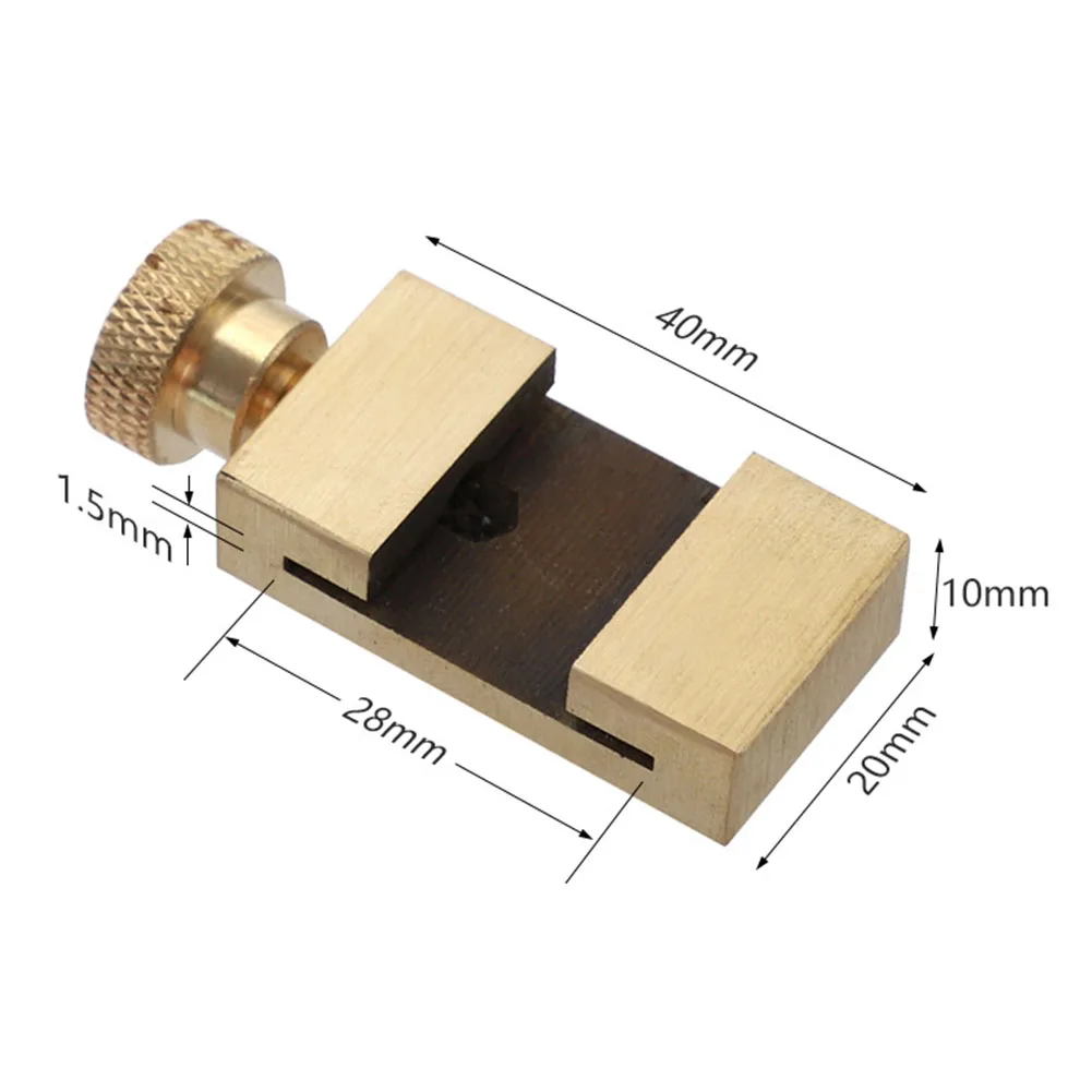 Locator Universal Positioning Block High Efficiency Woodworking Tools Durable With Steel Ruler Scribe Accurate Brass Carpentry