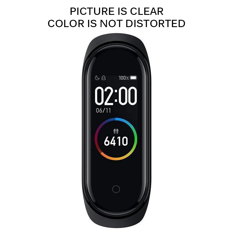 1 шт., Защитная пленка для Xiaomi Mi Band 4, умный Браслет, полное покрытие, защита экрана, 3D Гидрогелевая пленка, стекло
