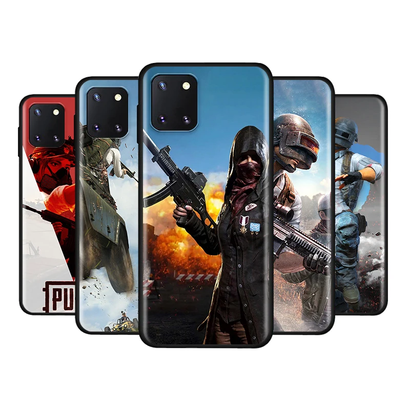 Мягкий черный чехол для телефона Game PUBG Samsung M21 M21S M12 M1 M02 M60S M62 M52 M32 M31S M31 M40 M30 M20 M10 S |