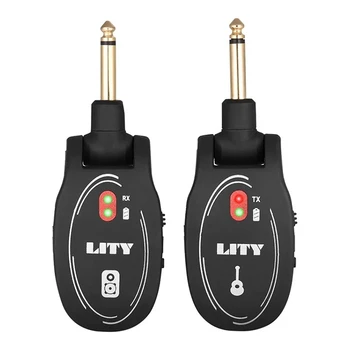 

SEWS-Guitar Wireless Pickup Tuner Receiving and Transmitting System Folding Head Instrument Transceiver Pickup