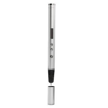 

3D Pen Scribble Pen Abs Filament 3D Printer Christmas Presents 3D Printing Uk Plug,Silver