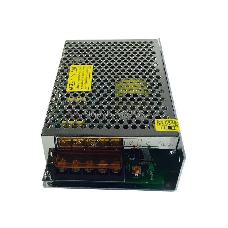 S-50-5 50W 5VDC 10A одиночный групповой импульсный источник питания AC 110V / 220V на DC 5V |