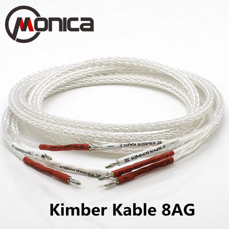 Аудио усилитель Kimber Kable 8AG из стерлингового серебра кабель для динамика| |