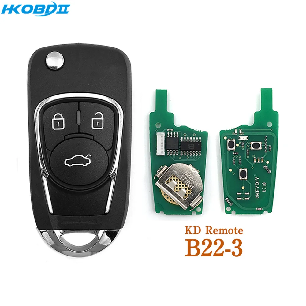 HKOBDII KEYDIY оригинальный KD B22 3 + 1 B серии пультов для KD900/MINI KD/URG200 ключевые
