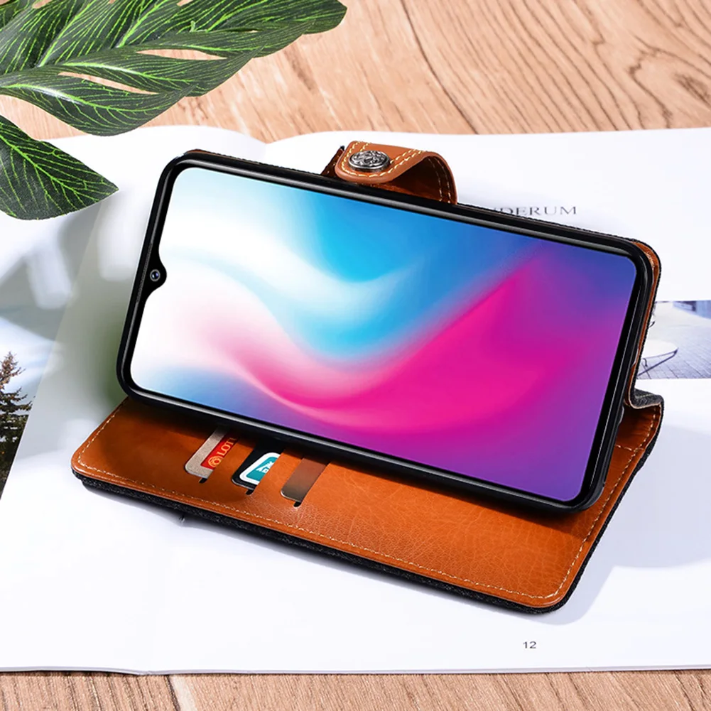 Кожаный флип-чехол для телефона в ковбойском стиле, чехол для Vivo Y91, 6,22 дюймов, держатель для карт, чехол-кошелек для Vivo Y95, чехол Hoesje Funda