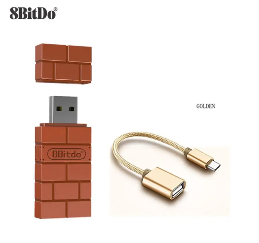 Приемник USB 8bitdo беспроводной адаптер передатчик для PS4 NS Switch Raspberry PI 3B 4B Wii Mac Android TV