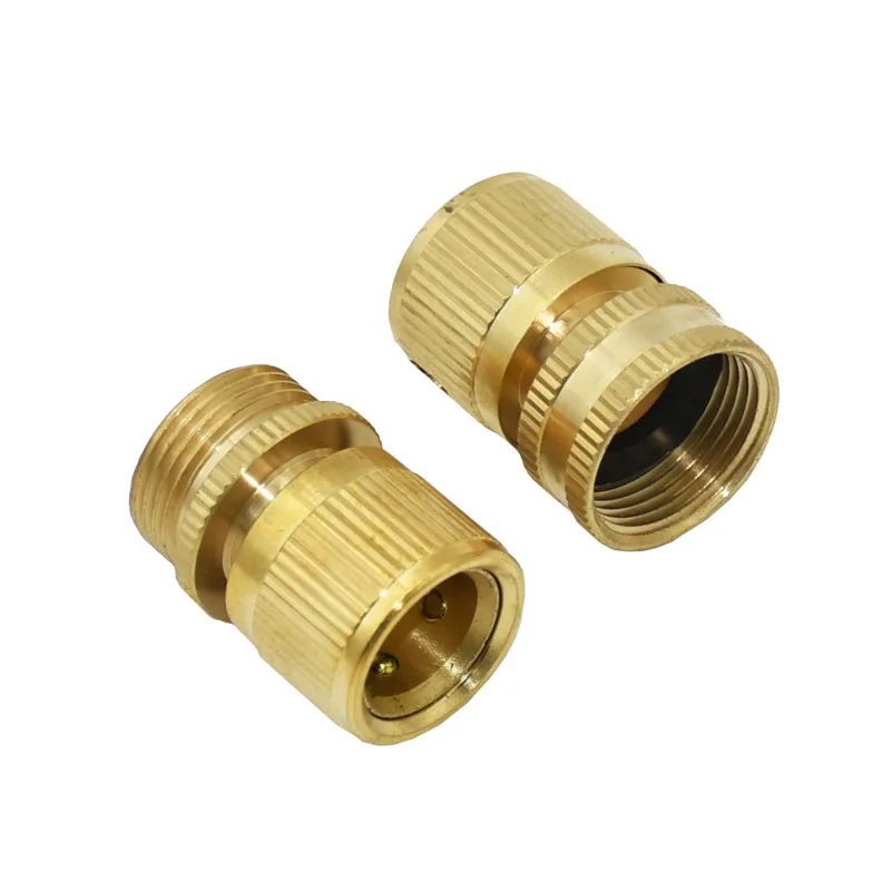 Женский 3/4 &quotбыстрый соединитель садовый латунный 3/4&quot Мужской медный