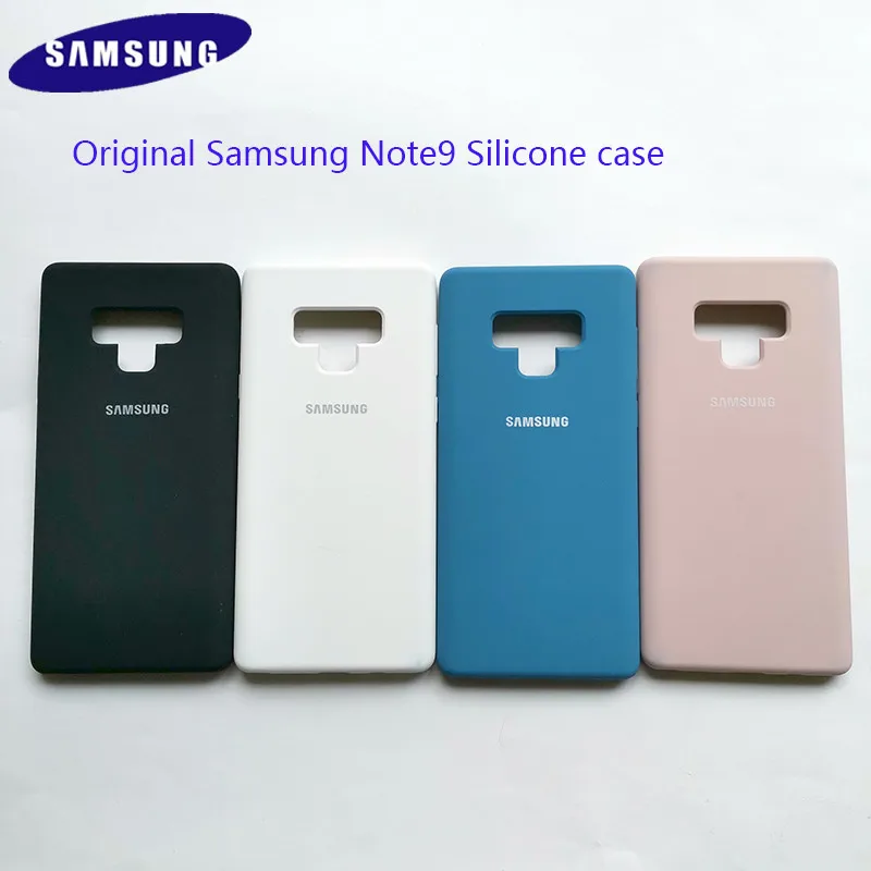 

Original Samsung Galaxy note 9 case soft silicone mobile phone bag Anti-knock Back Protective Cover for Galaxy Note9 SM-N9600