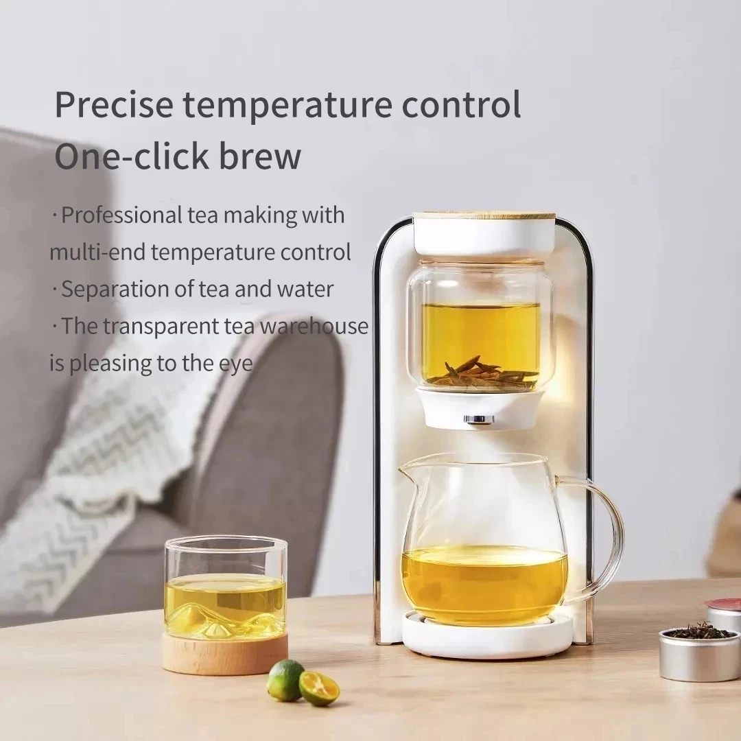 Tea Kettle With Tea Infuser and Temperature Control Glass Tea Maker LCD  Display Preset Brewing Programs For Tea Water Boiler 1.7 - AliExpress